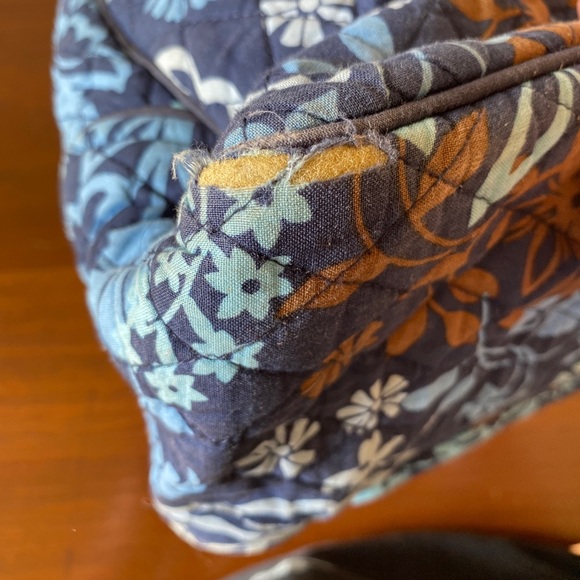 VERA BRADLEY Bowler Bag in Java Floral (Retired Pattern) - Shoulder Purse - Picture 14 of 14